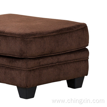 Modern Fabric Sofa Stool Living Room Ottoman